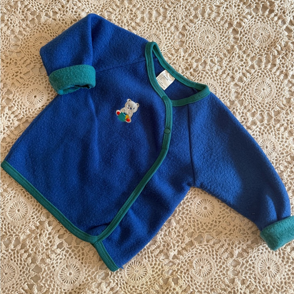 Vintage Fleece Bear Pullover - Picture 1 of 2